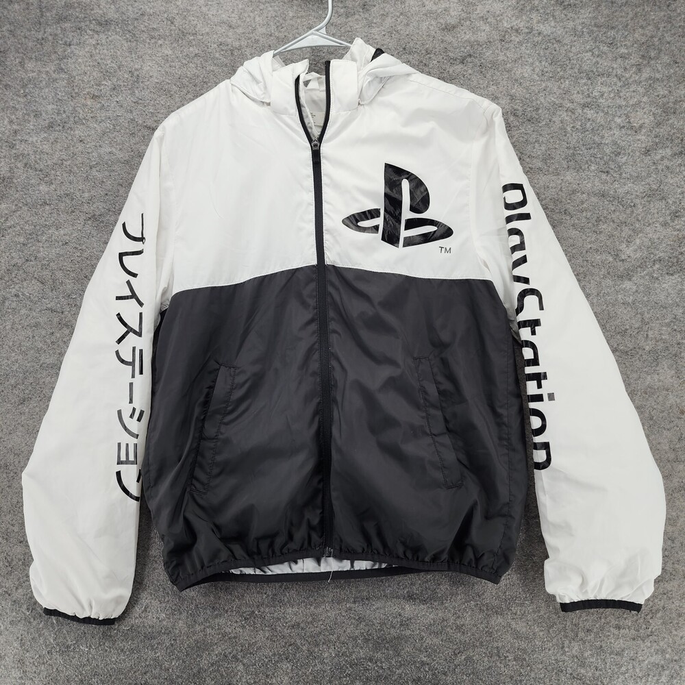 Playstation x H&M Jacket Boys 20 Black White Windbreaker